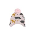 thumbnail image 2 of Funie Dinosaur Jacquard Children Boys Girls Winter Ear Caps Knitted Hat Scarf Set, 2 of 7