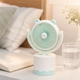 thumbnail image 4 of Miniventilador portátil de mano con alimentación USB recargable, diseño compacto, flujo de aire silencioso, agarre ergonómico para uso en exteriores, viajes, oficina y interiores., 4 of 5