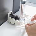 thumbnail image 2 of U-shape Design Bending Bathtubs Brush Curved Double Side Stains Scrub Brush for Bathroom, 2 of 5