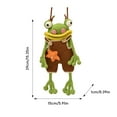 thumbnail image 2 of Liyamei Crochet Big Mouth Frog Cell Phone Crochet The Cutest Frogs Phones DIY Frog Cell Phone Pouch Crochett Big Lips Frogs Knitted Crochet For Beginner, 2 of 5