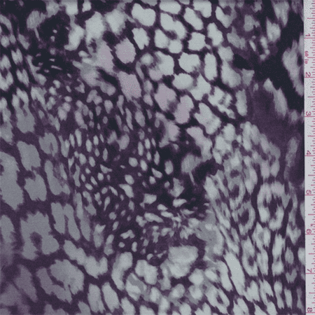 Plum Grey Animal Print Sa Fabric By The Yard Plum Grey Animal Print Sa Fabric By The Yard