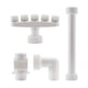thumbnail image 4 of Spray Nozzle Pool Bracket, Fish Pond Nozzle, Gardening Spray Nozzle, Support Bracket, Heavy Duty Metal Frame, Adjustable Spray, Foldable Portable, for Outdoor Pond, for Garden Decor, for, 4 of 6