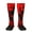 2 Black-2, variant on The Red Head Skull Knee Socks, High Socks Long Stretchy Sock Women Knee High Stocking, Long Socks for Women