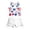 F White, variant on Auroural Girls Swimsuits Size 7-8 Two Piece Kids Girls Independence Day Print Sleeveless Tanks Sunscreen Seaside Swimsuit Swimming Trunks Suit