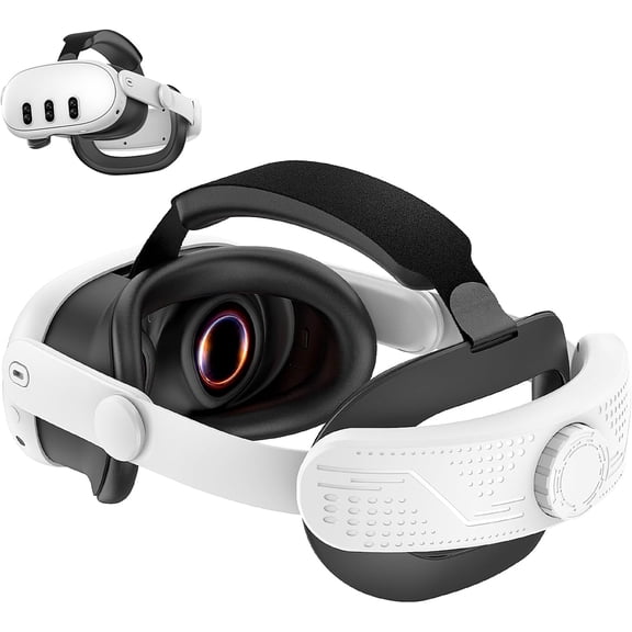 Comfort Head Strap for Meta Quest 3,Elite Strap Replacement with Enhanced Comfort Support, VR Gaming Immersion Accessories (for Quest 3)
