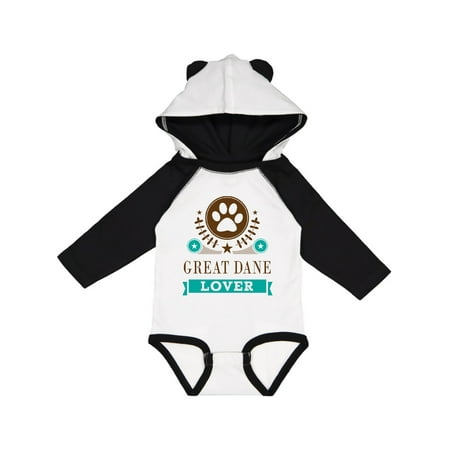 

Inktastic Great Dane Lover Gift Baby Boy or Baby Girl Long Sleeve Bodysuit