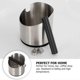 thumbnail image 3 of Coffee Powder Bucket Coffee Knock Box Espresso Powder Dump Bin for Coffee Machine, 3 of 4