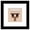 Black Framed Version, variant on Gallery Pops Minecraft: Iconic Pixels - Mobs - Iron Golem Wall Art, Black Framed Version, 12" x 12"