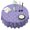 Purple Cartoon Cat, variant on Pink Cartoon Unicorn Star Pattern Round Tablecloth 60"x60",Wrinkle Wipeable Table Cloth for Kitchen Dining Room Picnic Patio Party