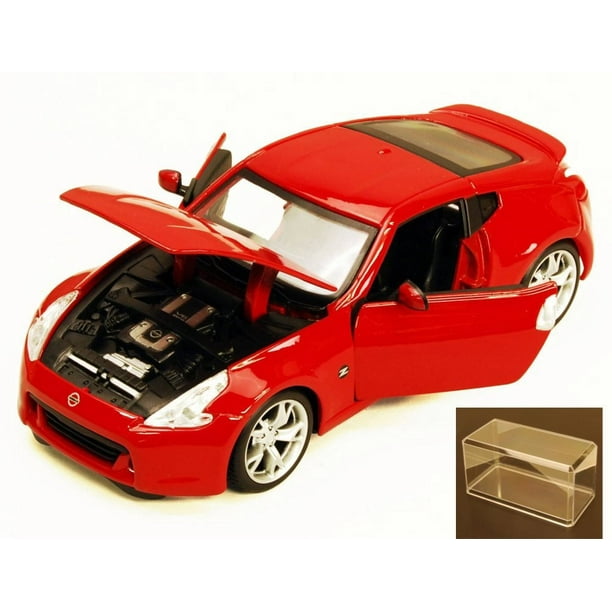 Diecast Car & Accessory Package 2009 Nissan 370Z, Red Maisto 34200