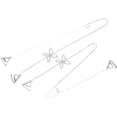 thumbnail image 2 of SHISUYAN 1 Pair Butterfly Rhinestone Bra Straps Adjustable Bra Straps Decorative Bra Chain Straps, 2 of 8