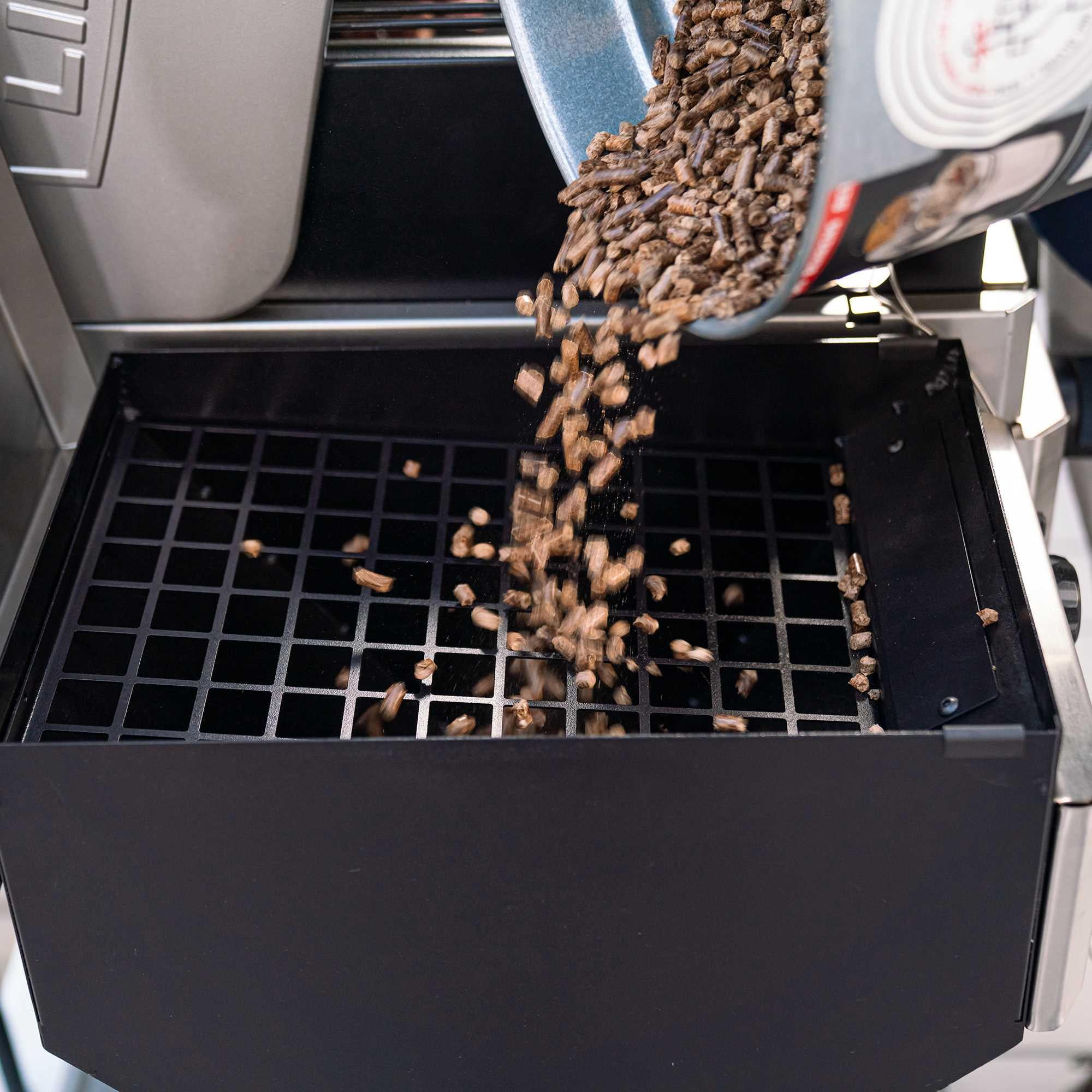 Lifetime 4 Burner Gas Grill and Wood Pellet Smoker Combo