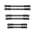 thumbnail image 2 of ZLight 6 Pieces RC Car Pull Rod Link Servo Rod for Slash Hoss 4x4 1:10 Scale RC Car Black, 2 of 6