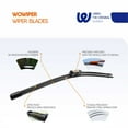 thumbnail image 4 of WOWIPER Wiper Blades 26 20 Automotive Replacement for VOLVO XC60 2017-2010, XC70 2016-2008 Conventional All-Season Windshield Wiper Blades On the Market, 4 of 11