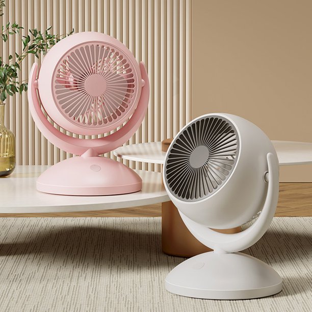 Fiudx Ofertas Y Liquidación Ventilador Circulador Para toda La Habitación Con 4 Velocidades, Ventilador De Escritorio De Ángulo Ajustable, Ideal Para El Hogar, La Oficina Y El Dormitorio
