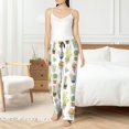 thumbnail image 4 of Pajama Pants Women - Cactus Succulents potted plant Soft Breathable Sleep & Lounge Pants for Women, Comfy Casual Pj Pants Bottoms with Pockets, 4 of 7