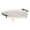 White, variant on Kate and Laurel Bruillet Farmhouse Round Tray, 15 Inch Diameter, Rustic White, Wooden Serving Tray