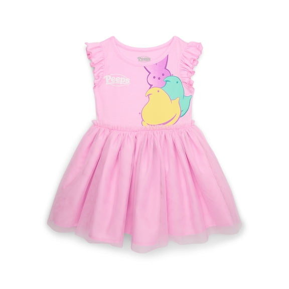 TODDLER GIRL PEEPS DRESS