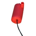 thumbnail image 3 of 3 Pieces Submerged Pump USB Mini Aquarium Suction Pump Plastic Mute Submersible Water Fountain, Red, 3 of 9