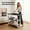 Obsidian Black, variant on Heavy-Duty Heat Press Workbench with Wheels, 3-Tier Height Adjustable Rolling Craft Station, Mobile Worktable Cart with Storage Shelves for Sublimation & HTV Accessories