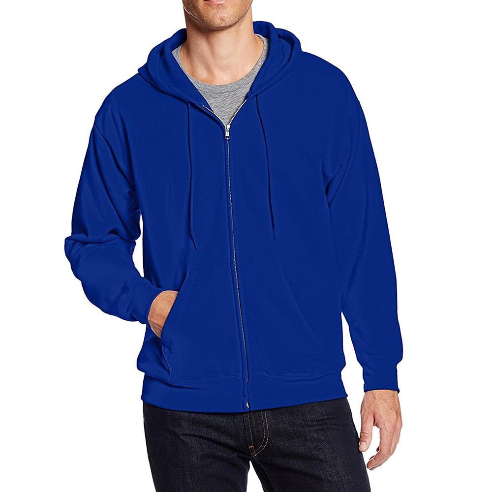 Men Thermal Lined Fleece Hoodie Casual Long Sleeve Zip up Sweater