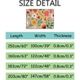 thumbnail image 3 of GZHJMY Soft Foam Nursery Area Rugs Colorful Flowers Non Slip Play Mats for Kids Boys Girls Playing Room Living Room60x39 inch Carpet Runner, 3 of 6