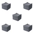 thumbnail image 1 of Inteprter 10 unids/set toallas de microfibra duraderas Herramientas de limpieza muy absorbentes para la limpieza del hogar y del coche gris Type2 NO2, 1 of 6