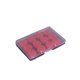 thumbnail image 1 of Billuyoard 12 Uds. De tapones para los oídos de silicona, equipo de protección de Color Simple, tapones para los oídos impermeables para nadar, deportes, Cubiertas para muebles de jardín Rojo Billuyoard HA061225-03, 1 of 6