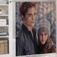 thumbnail image 5 of The Twilight Saga Shower Curtain Set 4 Piece, Set Bathroom Sets with Rugs(Bath Mat,U Shape Mat Toilet Lid Cover Mat) Durable Bathroom Decor, 5 of 8