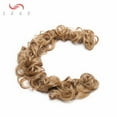 thumbnail image 4 of SEGO Long Messy Bun Hair Piece Ponytail Hair Extensions Juva Bun Scrunchie Curly Synthetic Hair Extension with Invisible Band Fake Magic Hair Bun Black Colors, 4 of 7
