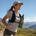 thumbnail image 4 of Collapsible Soft Flask Water Bottle, Leakproof TPU Hydration Bladder with Bite Valve for Marathon Running Trail Hiking Cycling, Foldable Sports Water Bag 500ml, 4 of 5