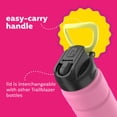 thumbnail image 6 of bubba Trailblazer Stainless Steel Water Bottle, Straw Lid Rubberized Pink, 24 fl oz., 6 of 11