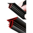 thumbnail image 4 of Automotive Door Weather Stripping 5.2Ft / 6.5Ft Car Door Rubber Edge Trim Seal Strips Sound Insulation Strips, 4 of 14