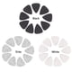 thumbnail image 2 of 10 Uds ukelele suave fieltro púa guitarra mandolina plectro accesorios gris Sywqhk Para Estrenar, 2 of 7