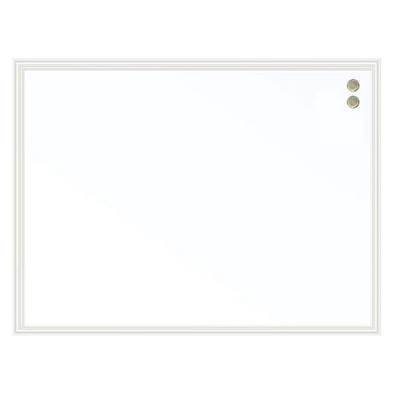 Magnetic Dry-Erase Board, 40" X 30", White Décor Frame (2915U00-01)