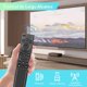 thumbnail image 4 of Control Remoto de Voz para Samsung Smart TV, Mando a Distancia Universal Repuesto TV LED/QLED 4K/8K/UHD/HDR, Botones Nflix/P Video, con Funda Azul Luminoso, 4 of 7