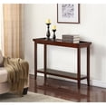 thumbnail image 1 of Convenience Concepts Ledgewood Console Table in Espresso Wood Finish, 1 of 5