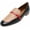 Black / Nude / Red, variant on Malone Souliers Women's Jane Nappa Flat Baby Pink / Ankle-High Leather Shoe - 7M