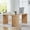 98'-oak, variant on Wirrytor 43" Oval Fluted Home Office Desk, Small Computer Desk Mid Century Modern Vanity Table with Sliding Tambour Door, Wooden Writing Study Desk for Small Spaces, Bedroom, Office(Black)