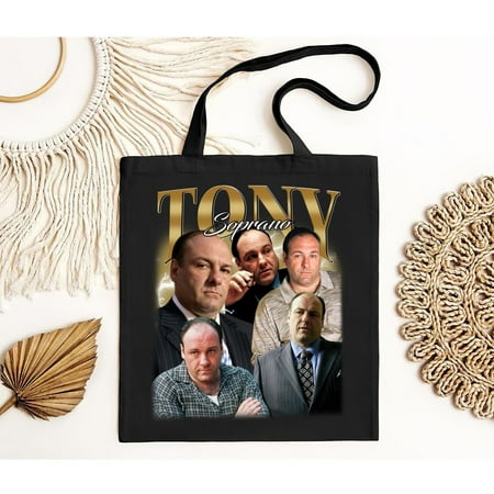 vintage Tony Soprano Bag American Actress Character Movie Hollywood TBag Box Office Bootleg Vintage 90s Bag Graphic FM319-TH9629