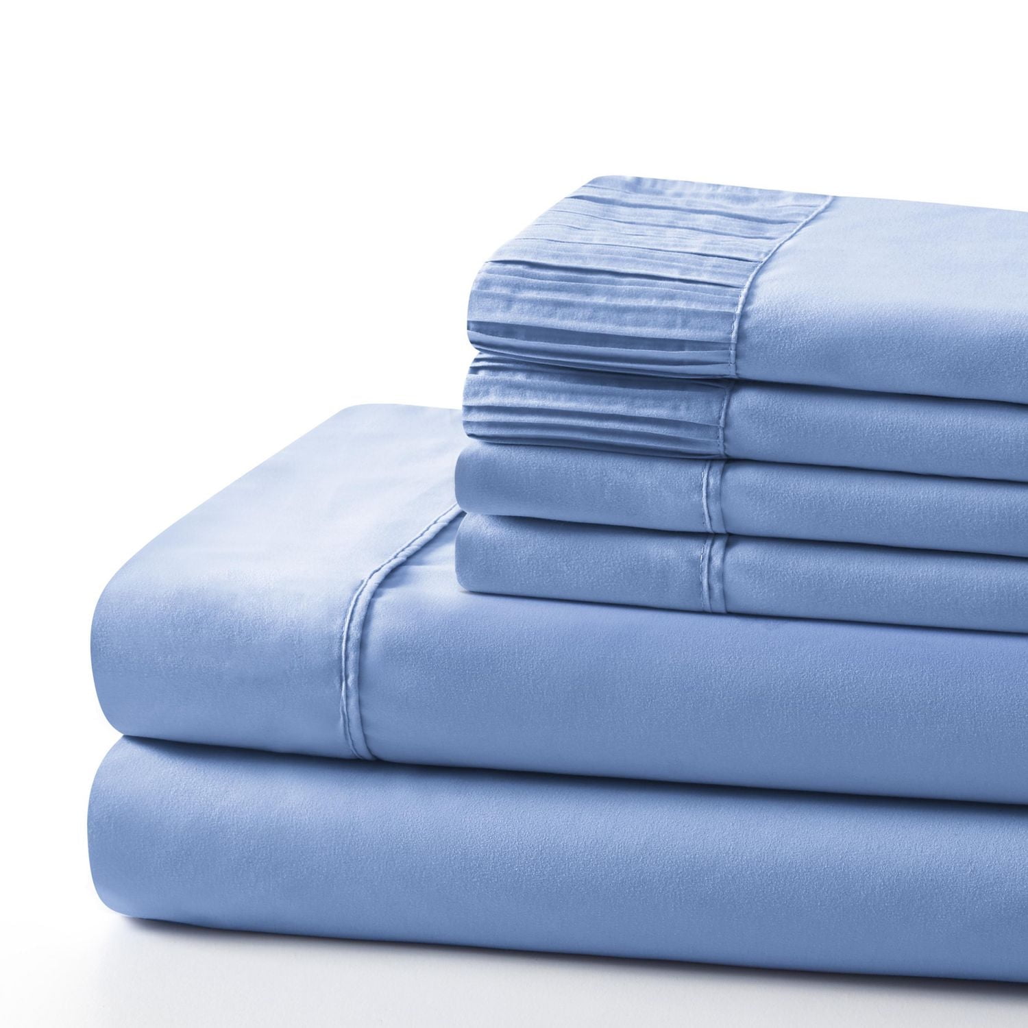 Marina Decoration Ultra Soft Silky Deep Pocket Solid Rayon from Bamboo Bedding All Season Sheet Set