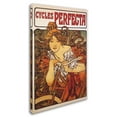 thumbnail image 2 of Trademark Fine Art 'Cycles Perfecta' Canvas Art by Alphonse Mucha, 2 of 3