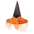 thumbnail image 2 of Matsuzay Sombrero de de fiesta mezclado: ligero y duradero para suministros de fiesta de disfraces de Halloween exquisitos Kits de decoración para fiestas naranja, 2 of 6