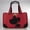 Red, variant on Doggie Style Canvas- Pink Pink
