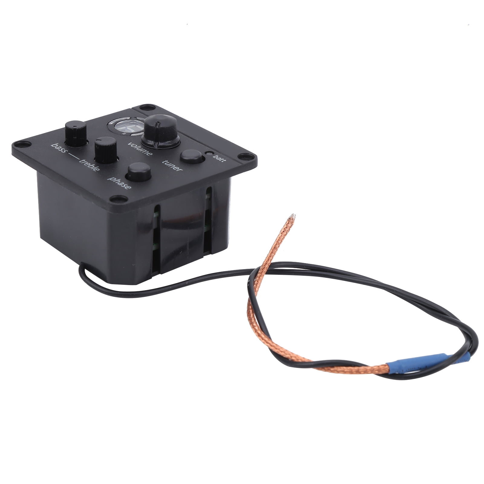 Onboard Guitar Preamp with EQ, Solder,Free Sonicore Pickup Compatible, 7,Segment LED Tuner