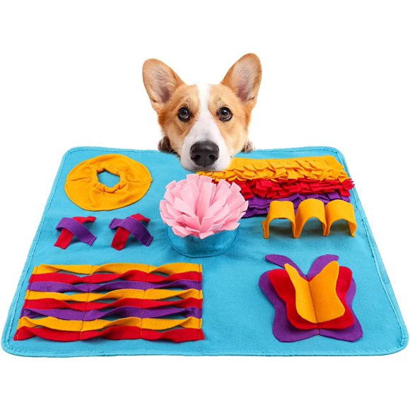 Alfombrilla plegable colgante para perros, alfombrilla multicolor para búsqueda de perros, alfombrilla de entrenamiento para mascotas, entrenamiento de olores, alfombrilla de olfato para alimentación