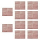 thumbnail image 4 of 10 piezas de azulejos de pared de PVC, pegatinas de pared, despegables, decoración, impermeables, a prueba de aceite, para baño, azulejos de pared rosa, 4 of 8