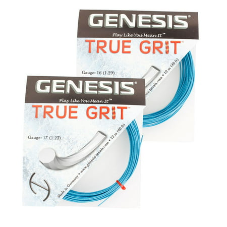 True Grit Tennis String Blue (Best Multifilament Tennis String)