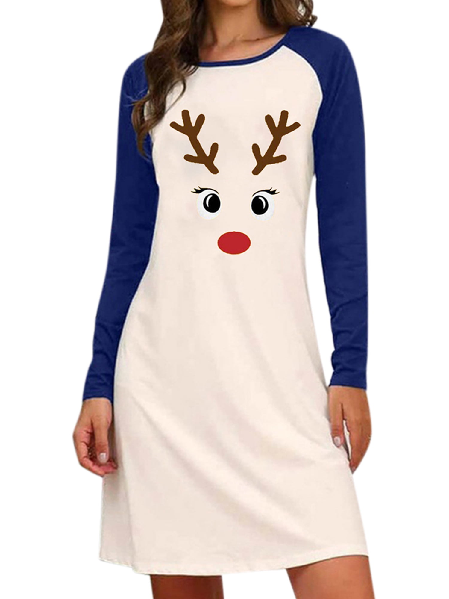 christmas t shirt dress