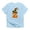 Sky Blue, variant on - Halloween Letter Z Witch Monogram Infant T Shirt - Infant T-Shirt
